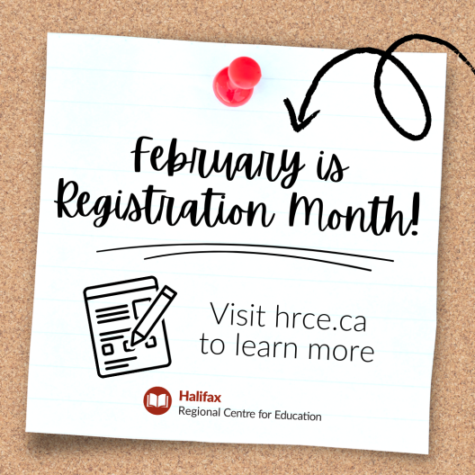 February is registration month!