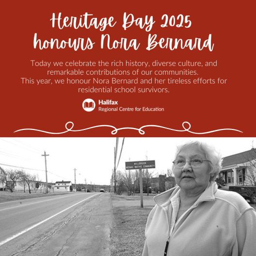 Photo of Nora Bernard, honouree of NS Heritage Day 2025